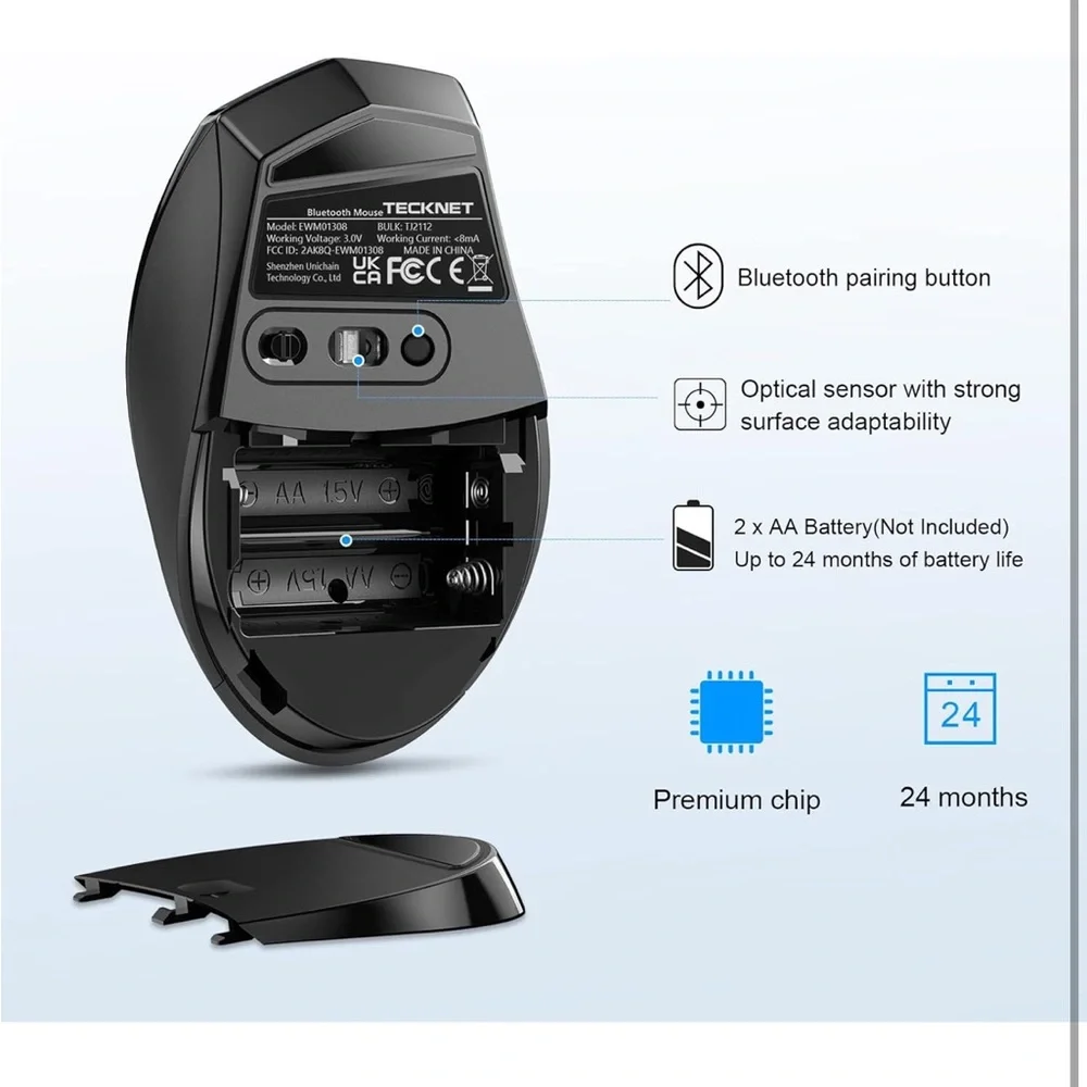 N/A tecknet bluetooth